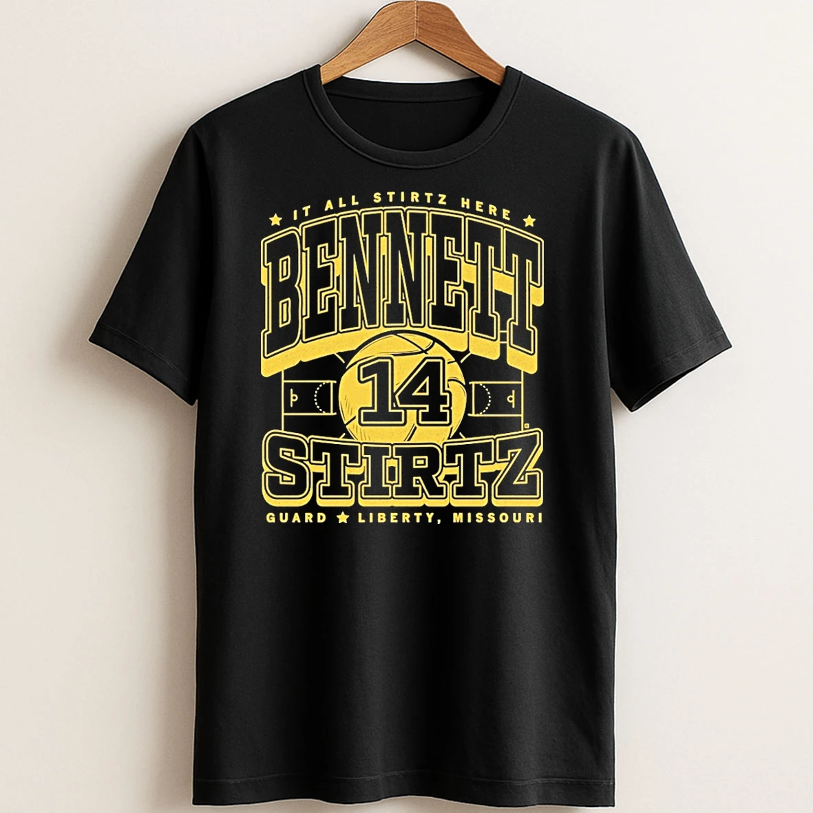 Original Bennett Stirtz Max Collegiate T Shirt Sweater