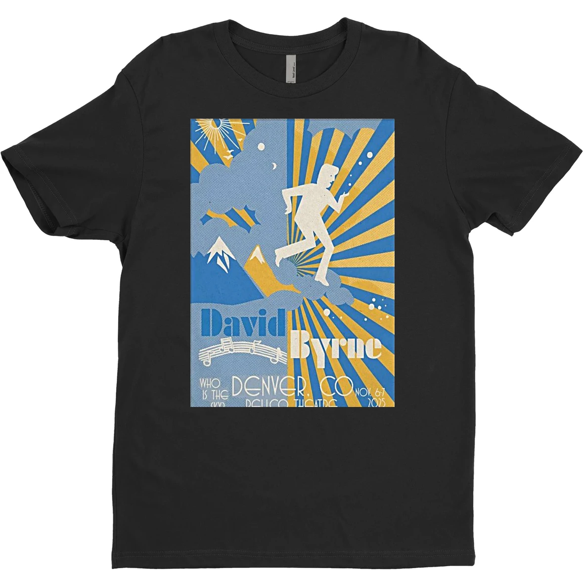 Original David Byrne In Denver Co On Nov 6 7 2025 T Shirt Sweater