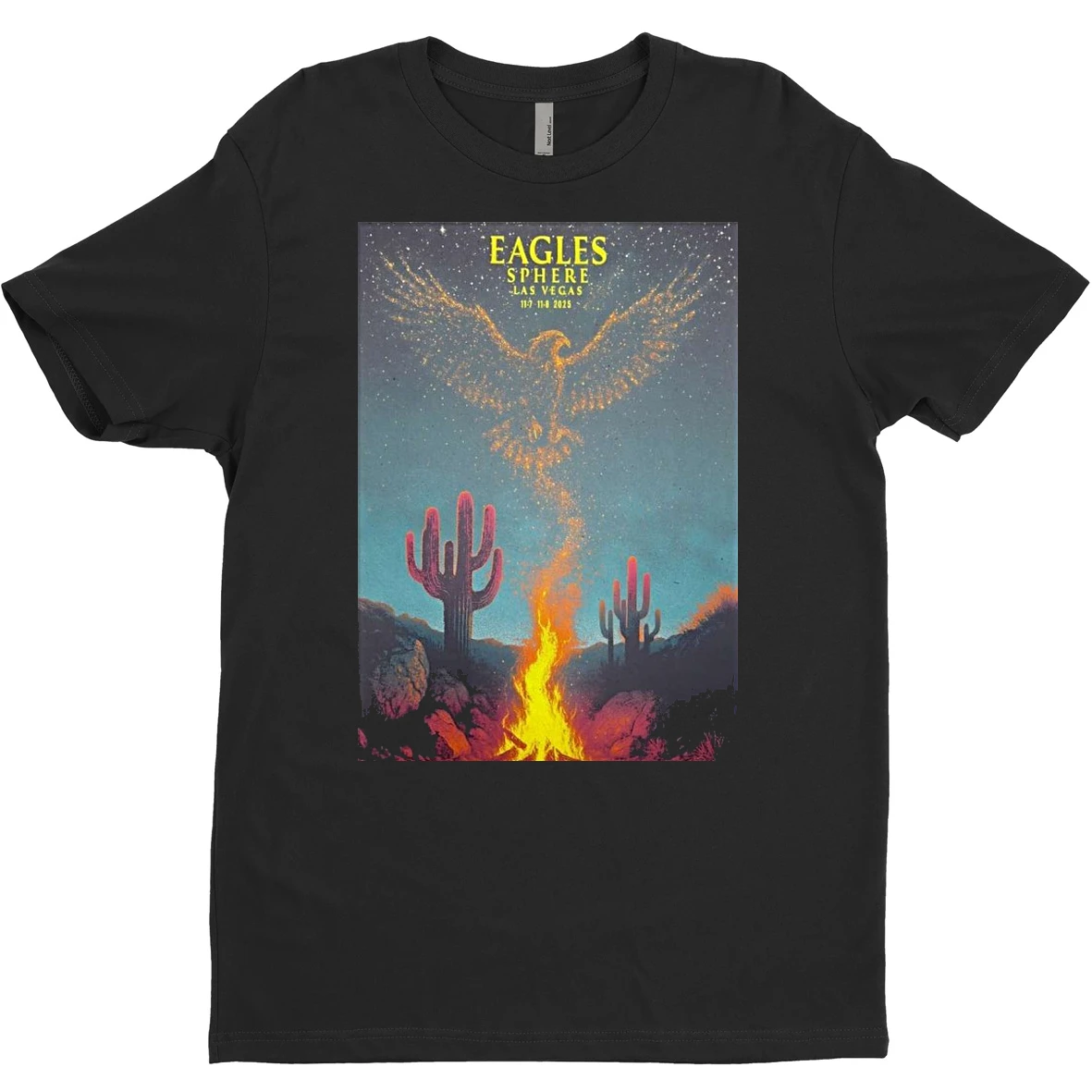 Original Eagles In Las Vegas Nv On Nov 7 8 2025 T Shirt Sweater