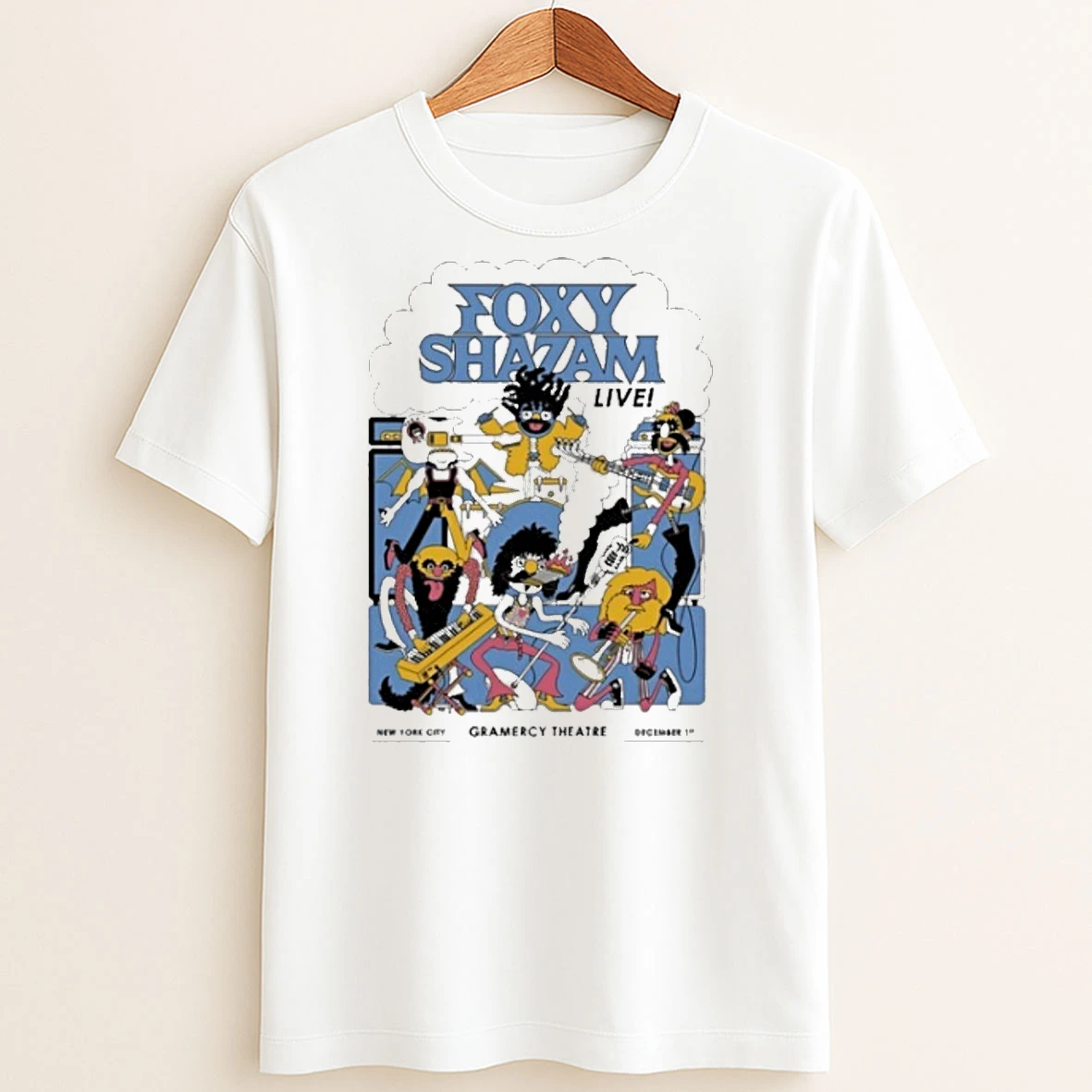 Original Foxy Shazam Gramercy Theatre New York Dec 1 2025 T Shirt Sweater