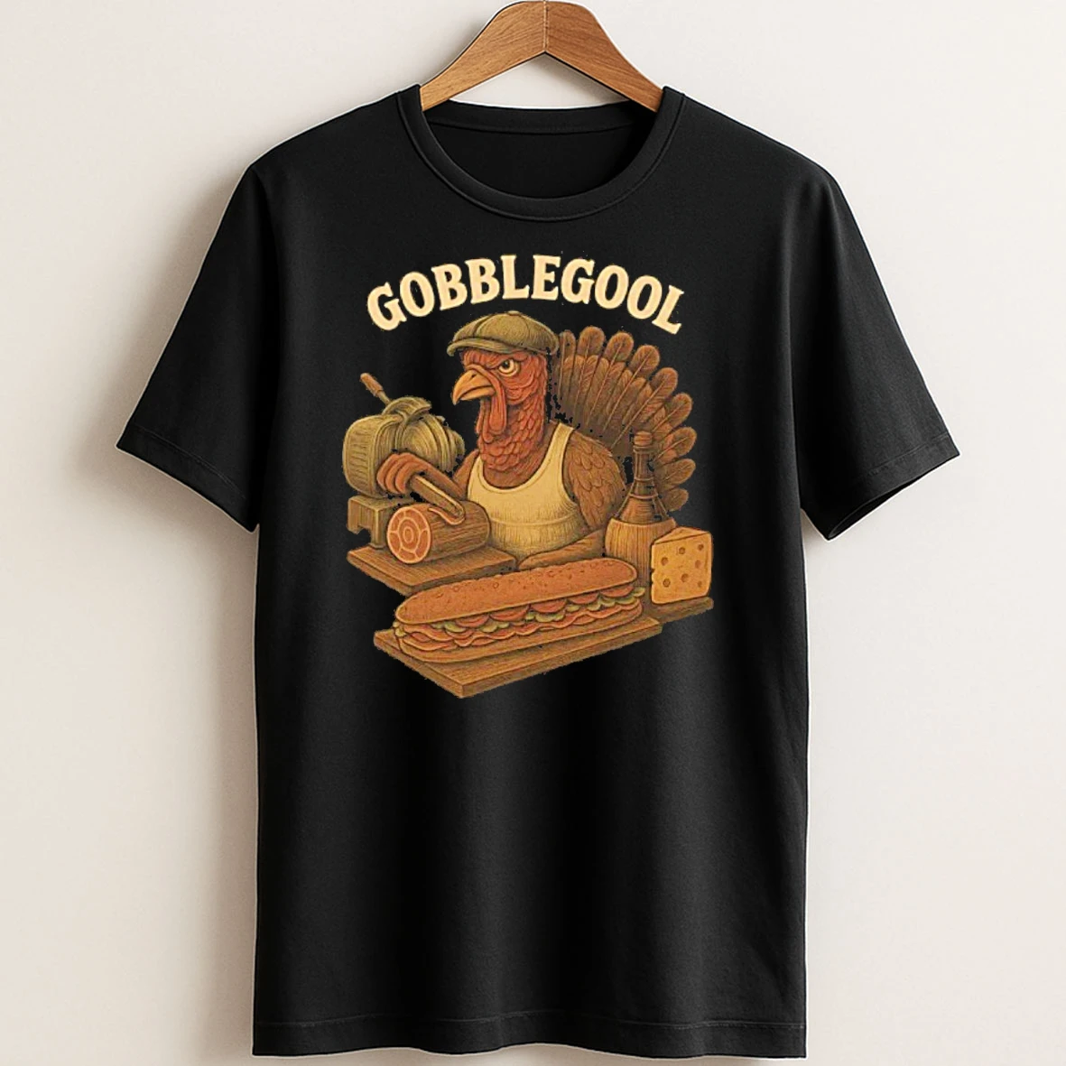 Original Gobblegool Turkey Baker Thanksgiving T Shirt Sweater