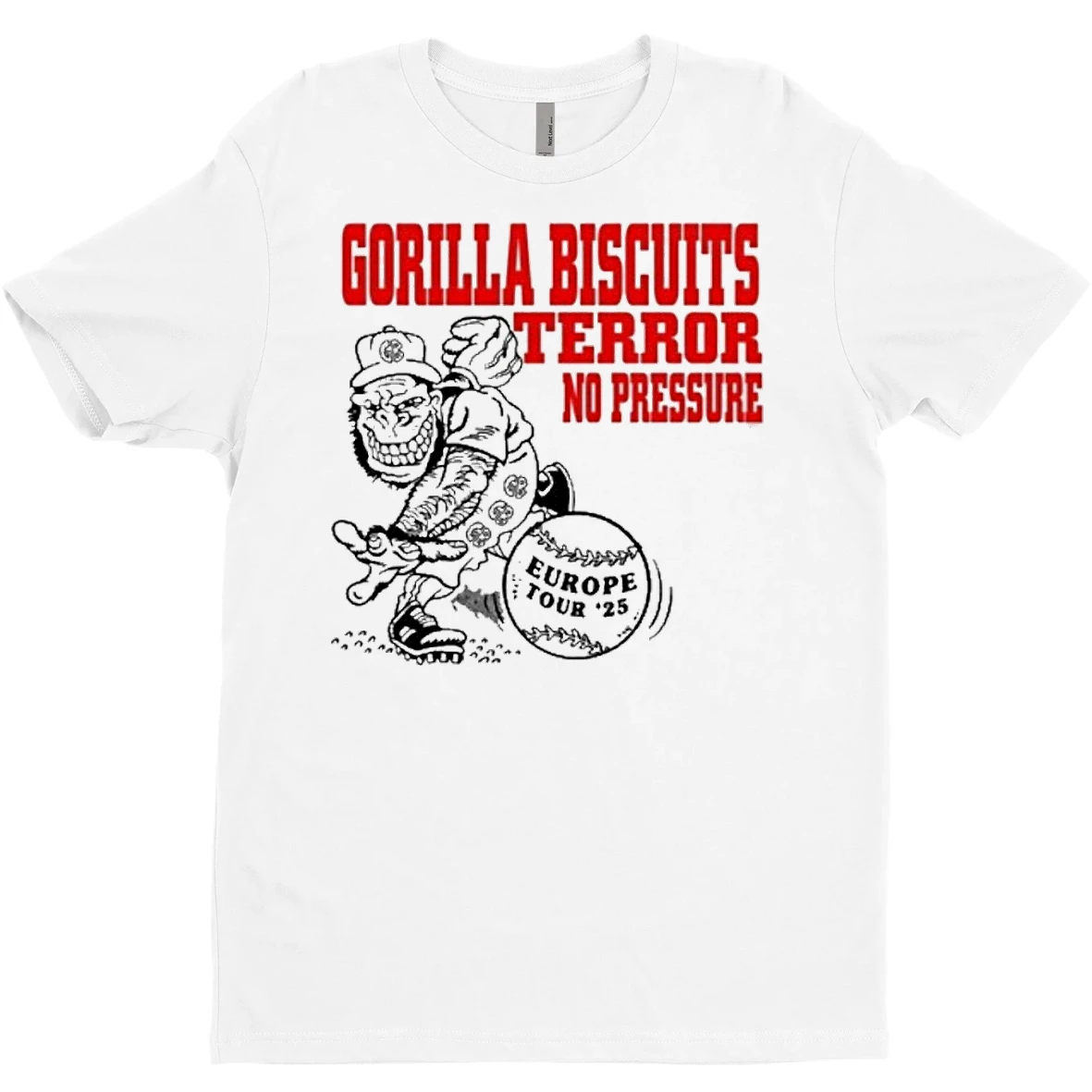 Original Gorilla Biscuits And Terror Announce European Tour 2025 T Shirt Sweater