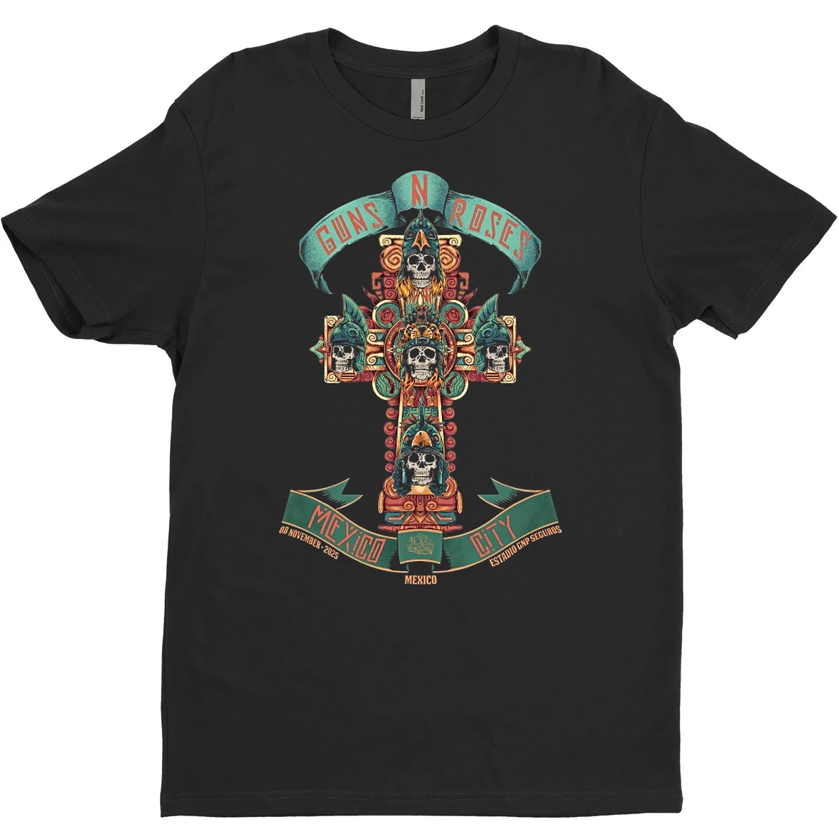 Original Guns N Roses Estadio Gnp Seguros Mexico City Mx Nov 8 2025 T Shirt Sweater