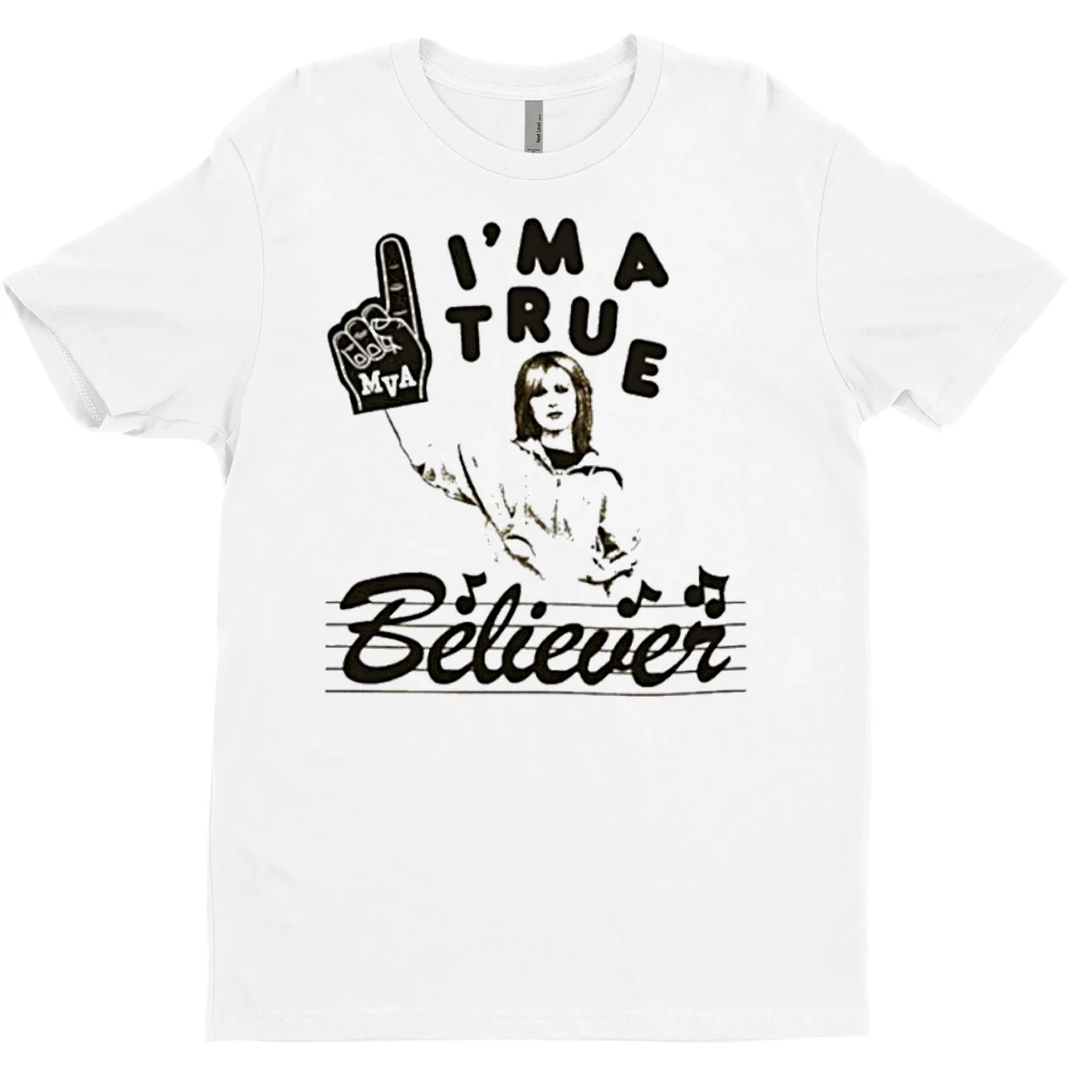 Original Hayley Williams Im A True Believer Mustard T Shirt Sweater