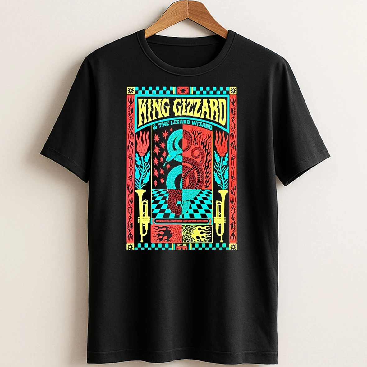 Original King Gizzard And The Lizard Wizard In Den Bosch Nl On Nov 7 2025 T Shirt Sweater