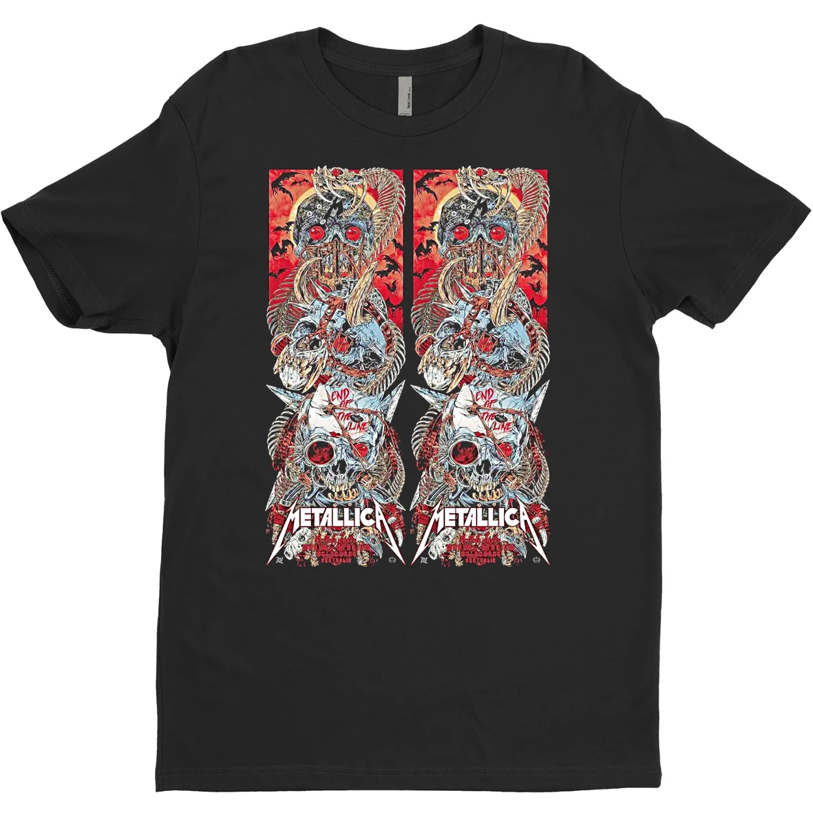 Original Metallica M72 Melbourne 2025 Tee November 8 2025 Marvel Stadium Australia Artwork By Rhys Cooper T Shirt Sweater
