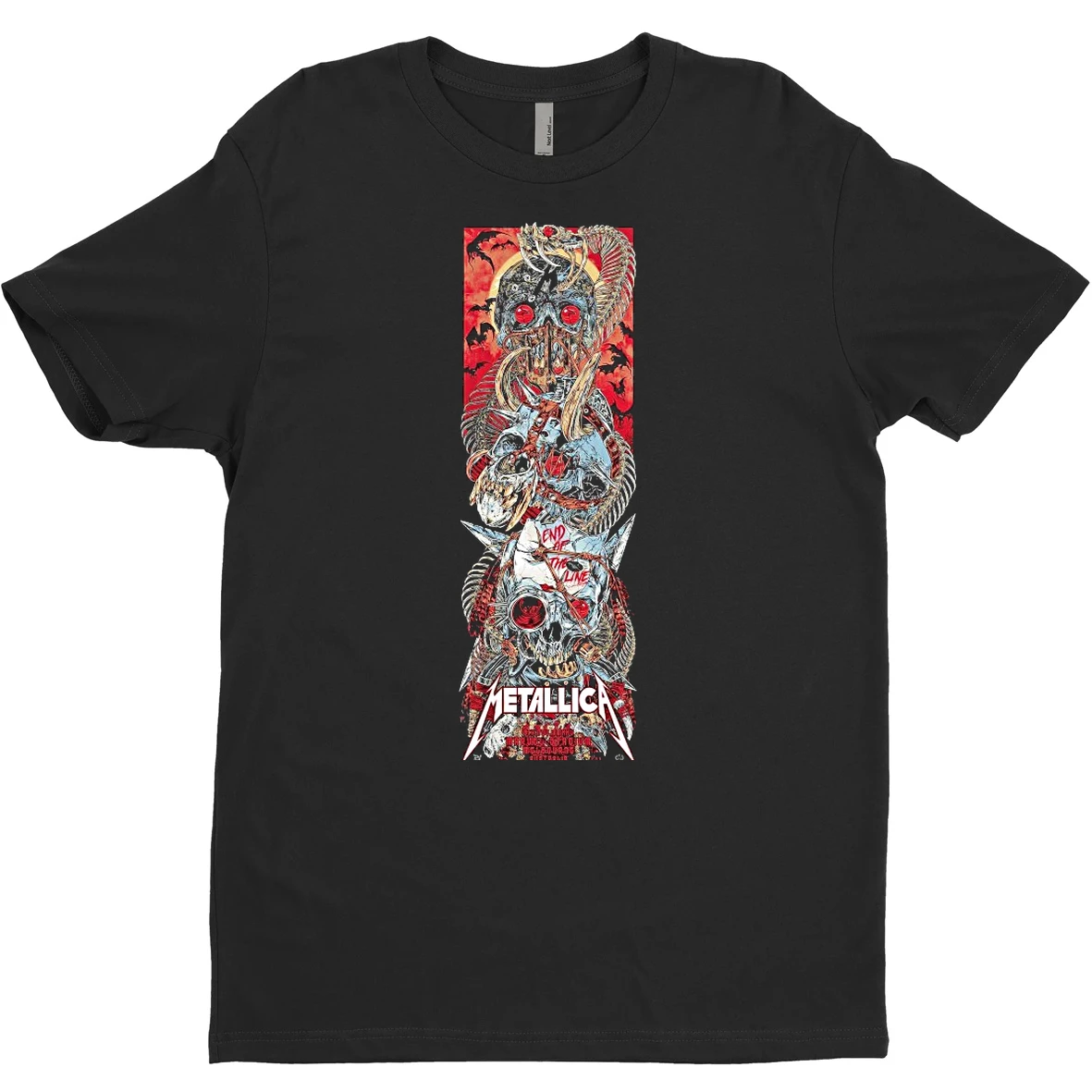 Original Metallica Tonight In Melbourne Marvel Stadium November 8 2025 T Shirt Sweater