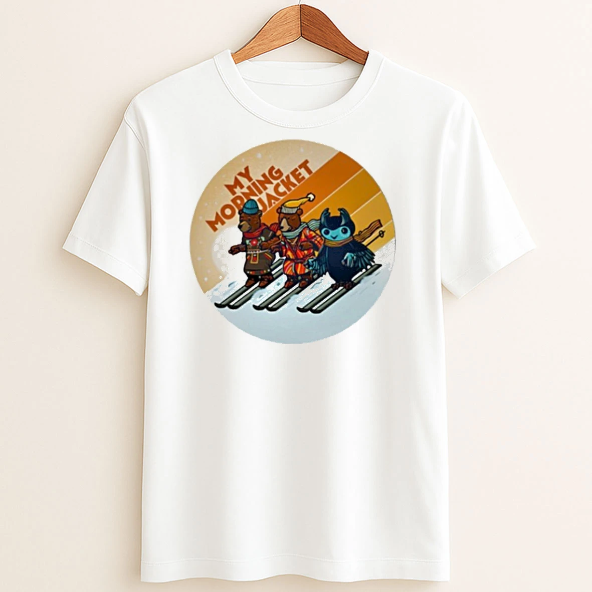 Original My Morning Jacket Group Ski T Shirt Sweater