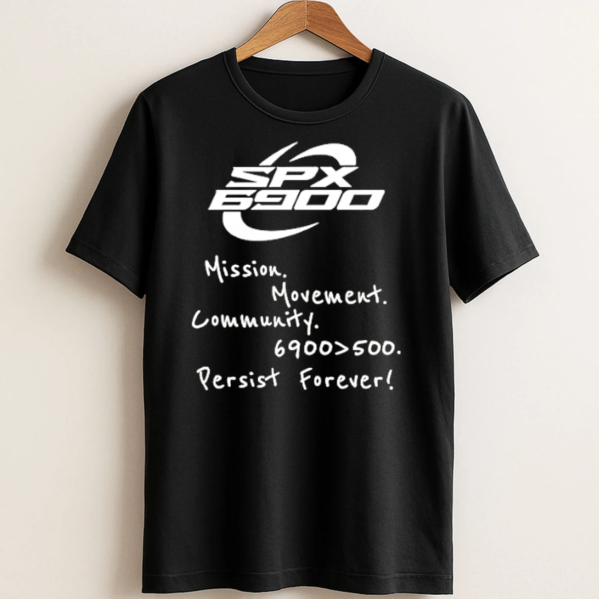Original Spx 6900 Mission Movement Community T Shirt Sweater