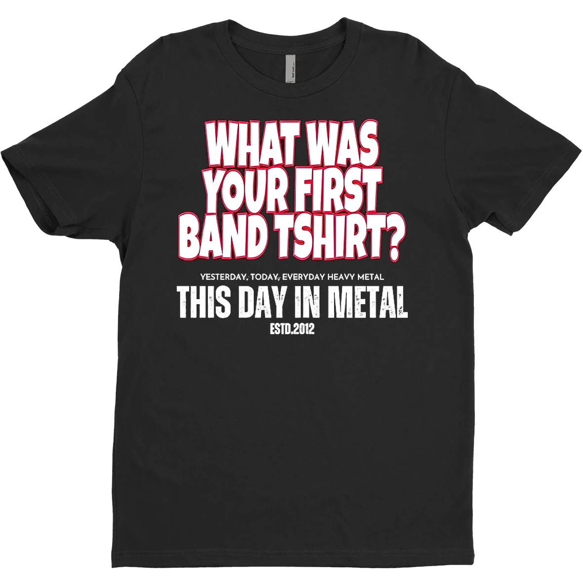 Original What Was Your First Band T Shirt Sweater
