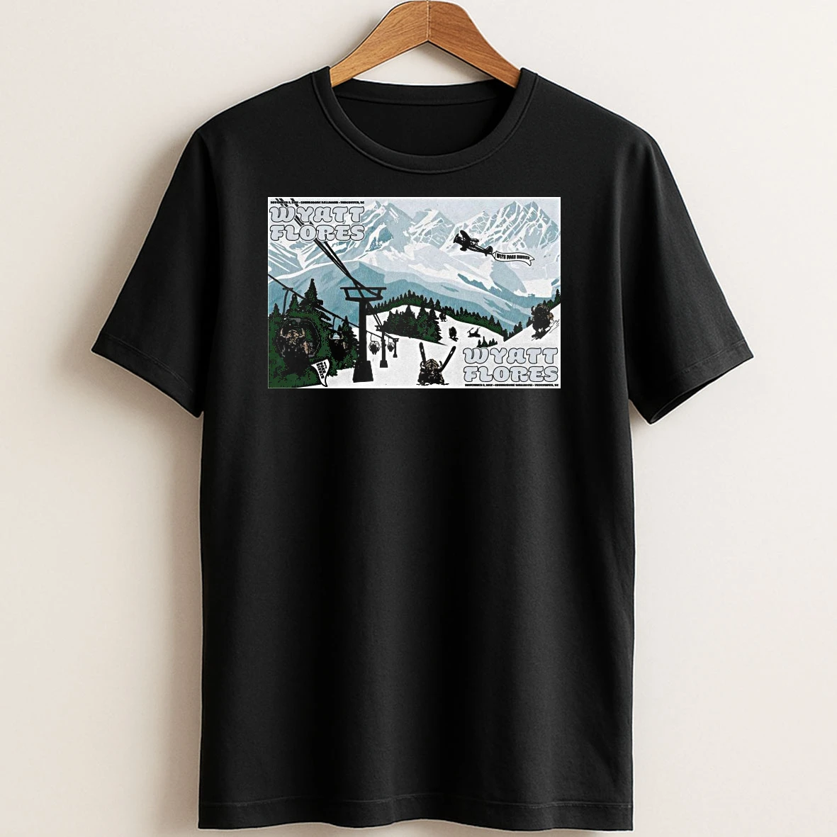 Original Wyatt Flores Vancouver Tour On Nov 8 9 2025 T Shirt Sweater