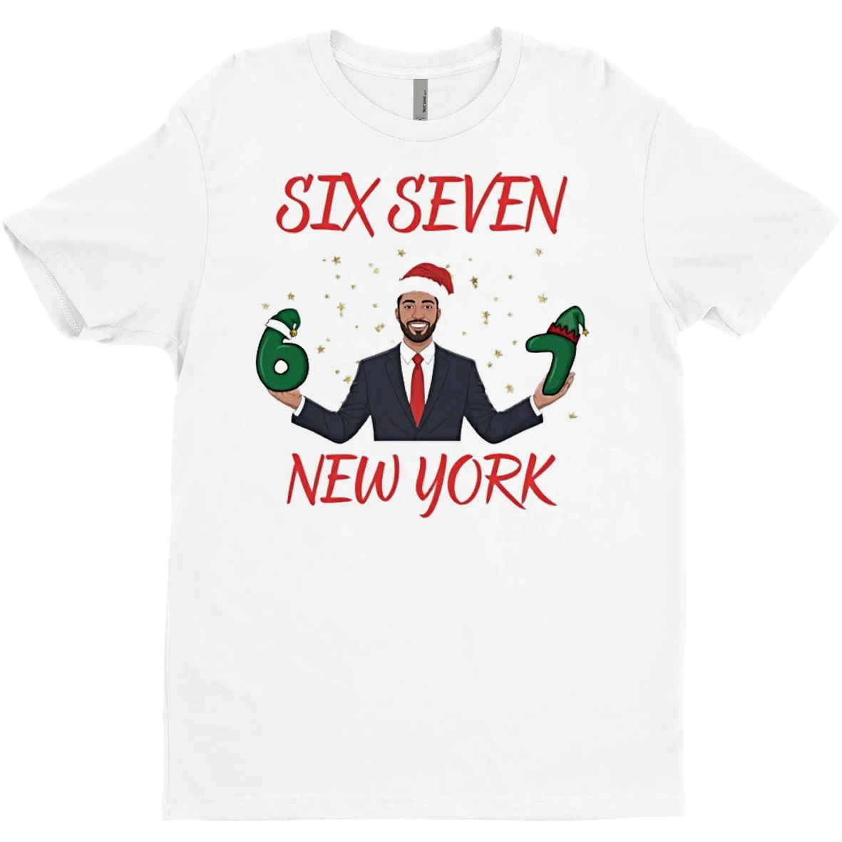 Original Zohran Mamdani Six Seven New York Christmas T Shirt Sweater