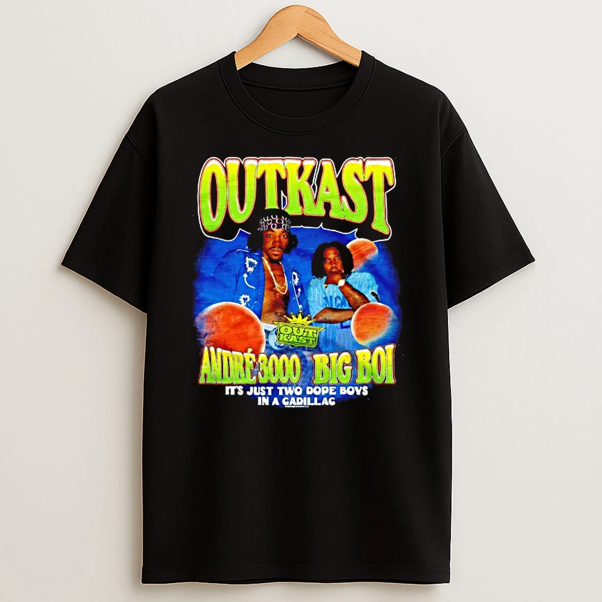 Outkast Andre 3000 Bigboi Its Juts Two Dope Boys In A Cadillac Tshirt Hoodie