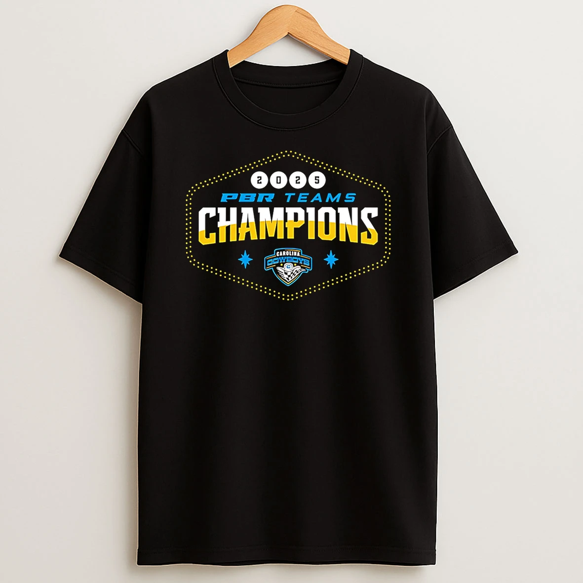 Pbr 2025 Teams Championship Winners Carolina Cowboys Tshirt Hoodie