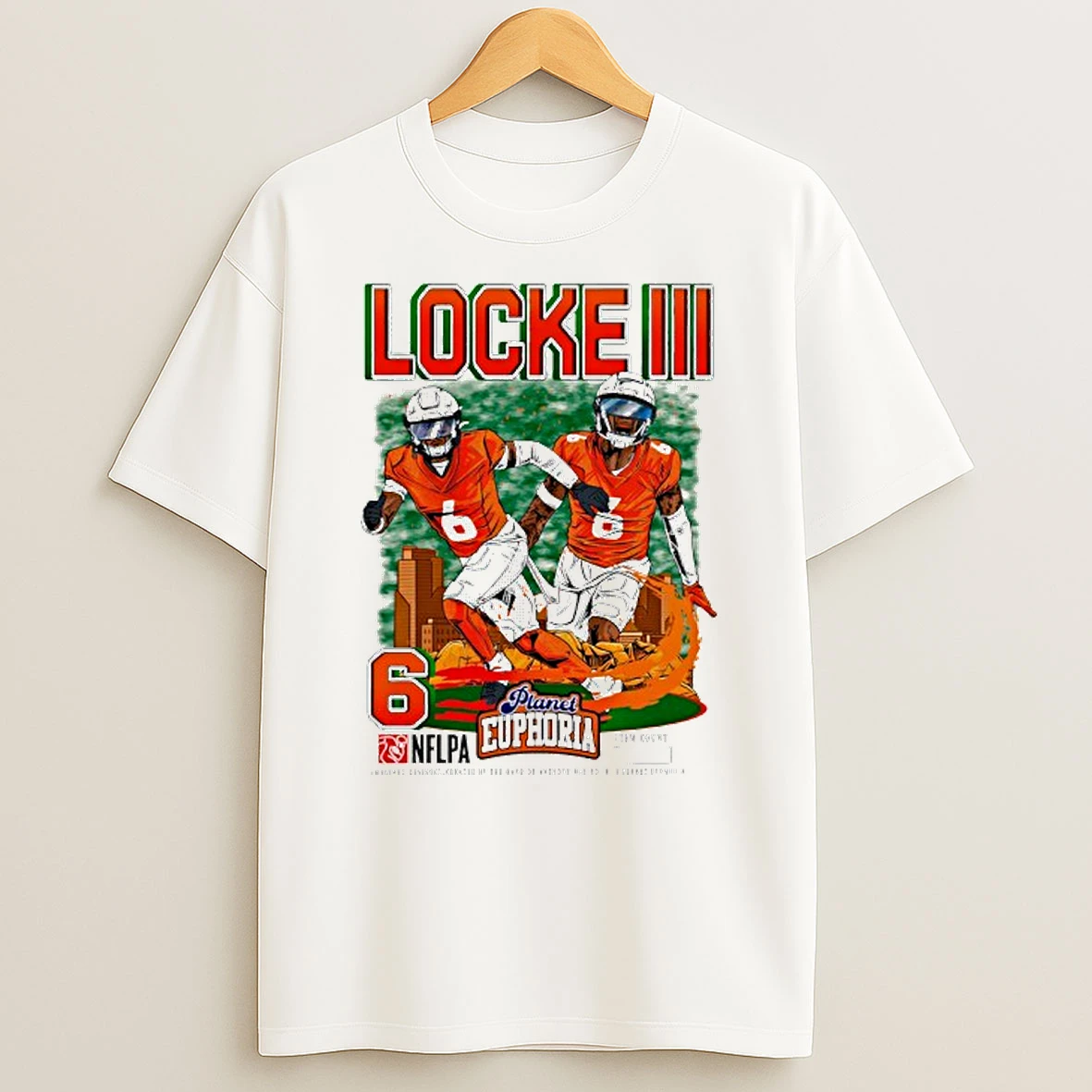 Pj Locke Iii Denver Broncos Nflpa Tshirt Hoodie