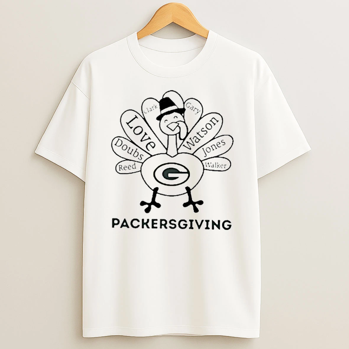 Packersgiving Green Bay Packers X Thanksgiving Tshirt Hoodie