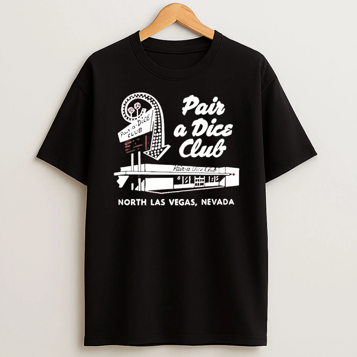 Pair A Dice Club Vintage Las Vegas Tshirt Hoodie