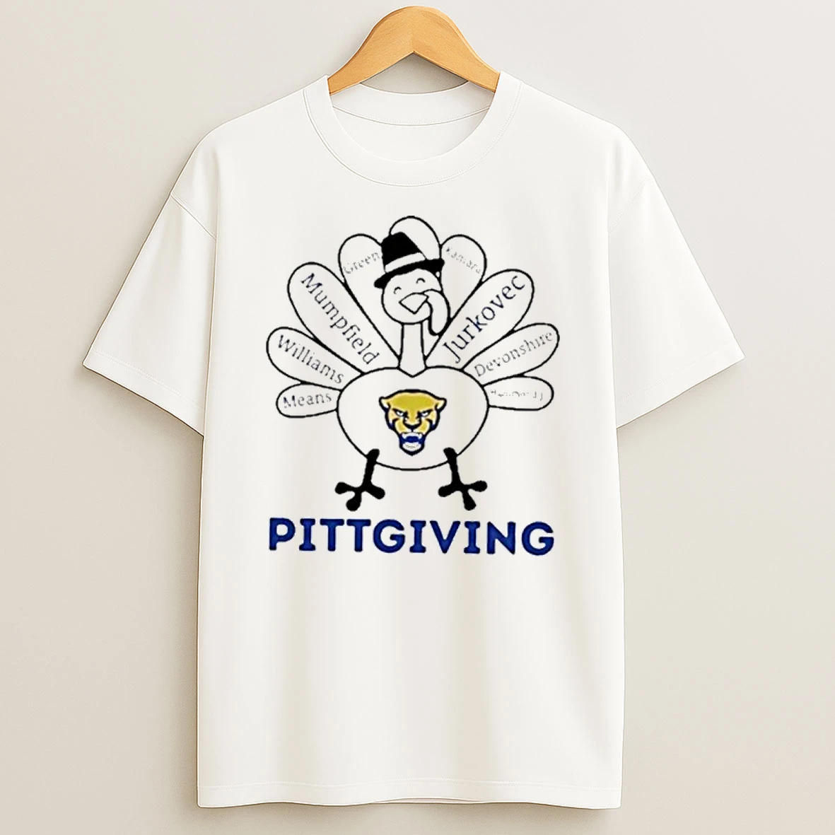 Paittgiving Pitt Panthers X Thanksgiving Tshirt Hoodie