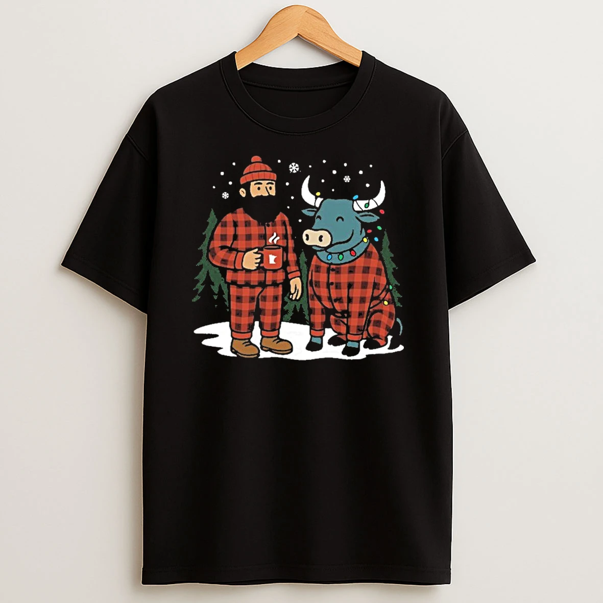 Paul Babe Jammies Minnesota Christmas Tshirt Hoodie