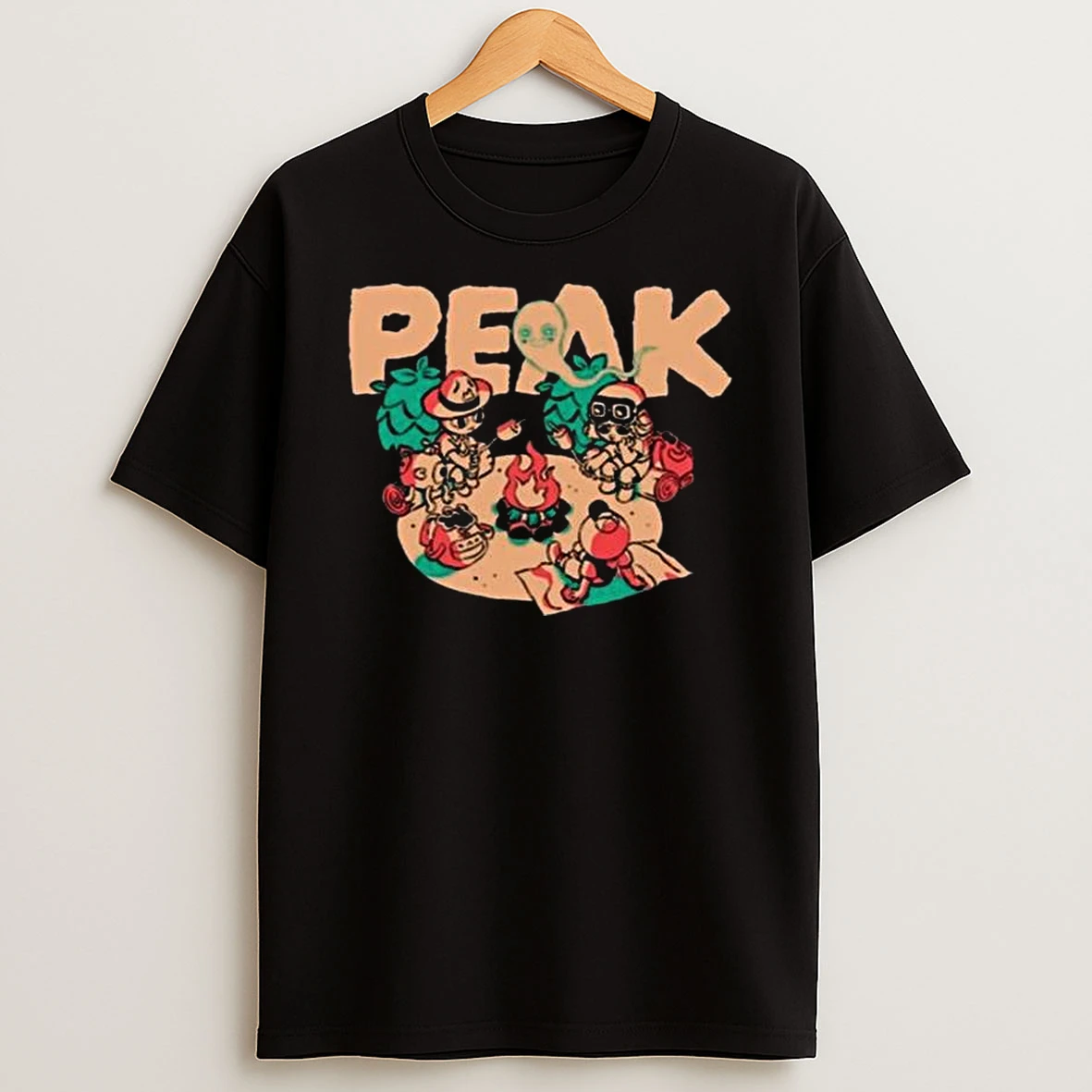 Peak Happy Campers Tshirt Hoodie