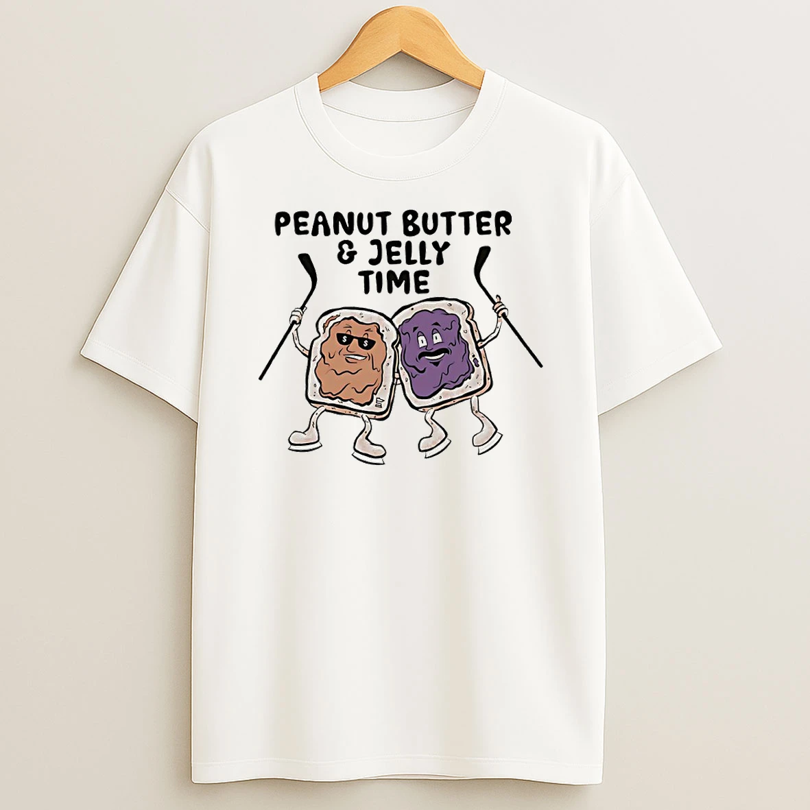 Peanut Butter And Jelly Time Circle Tshirt Hoodie
