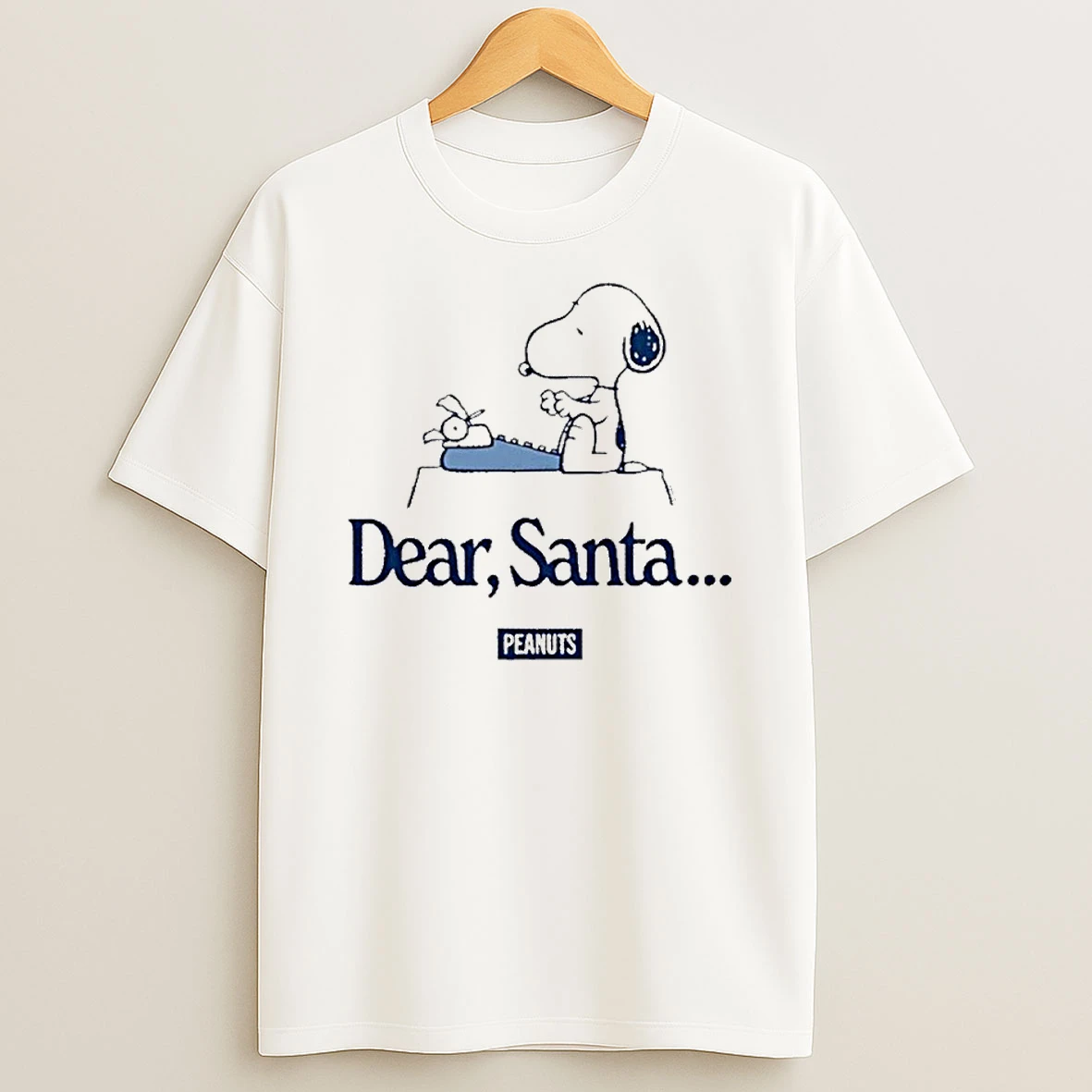 Peanuts Snoopy Dear Santa Christmas Tshirt Hoodie