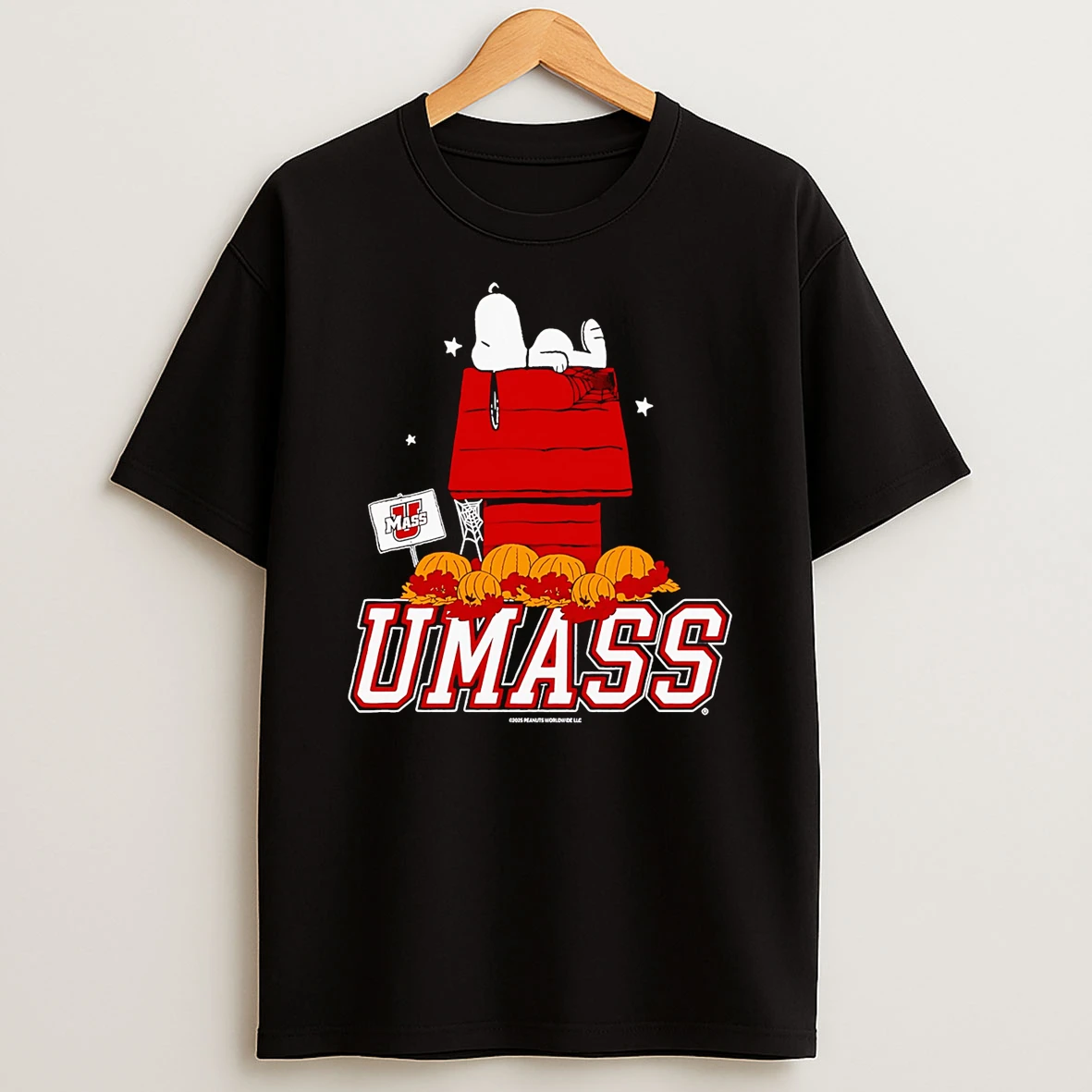 Peanuts X Umass Halloween Doghouse Tshirt Hoodie