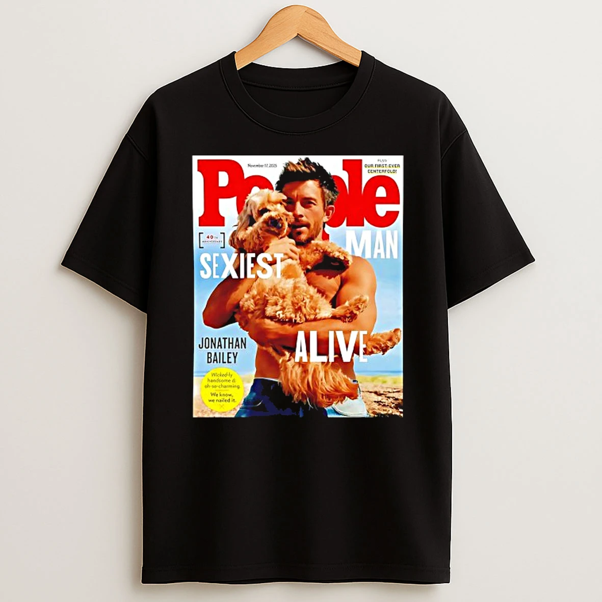 People Magazines 2025 Sexiest Man Alive Tshirt Hoodie
