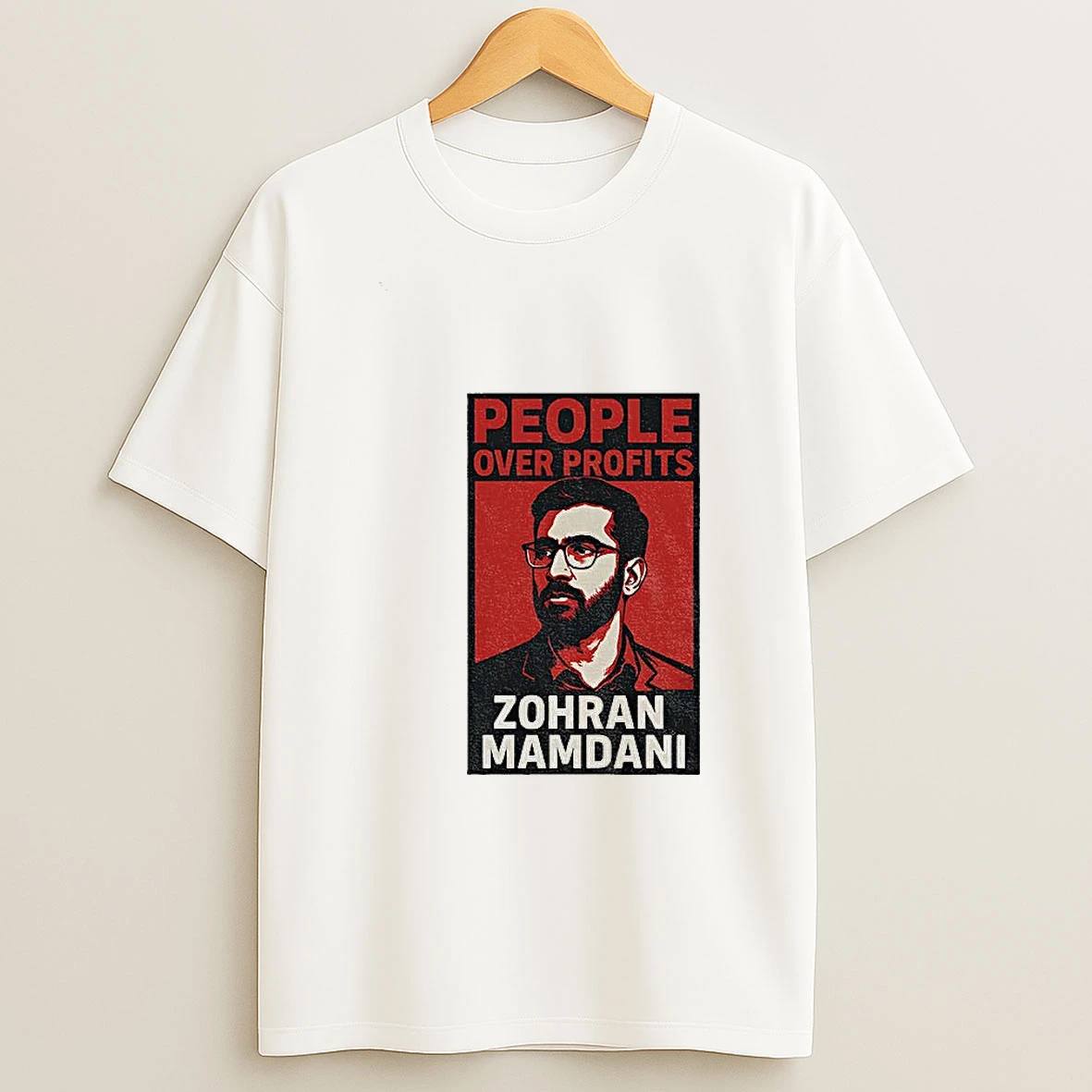 People Over Profits Zohran Mamdani Mayor Mamdani 2025 Nycs First Muslim Mayor Tshirt Hoodie