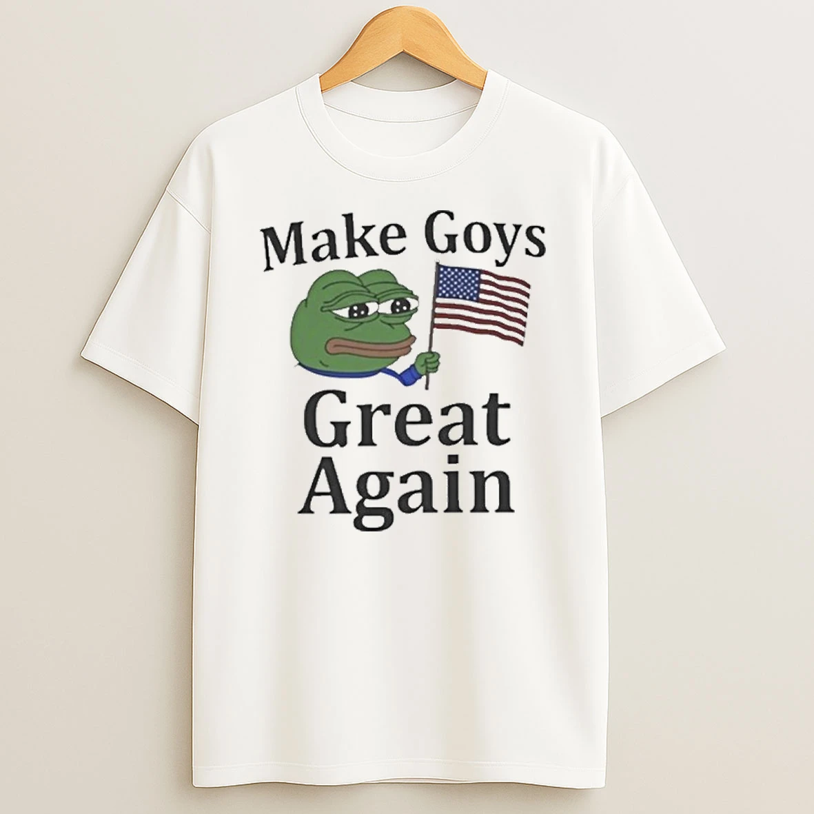 Pepe The Frog Meme Make Goys Great Again Tshirt Hoodie