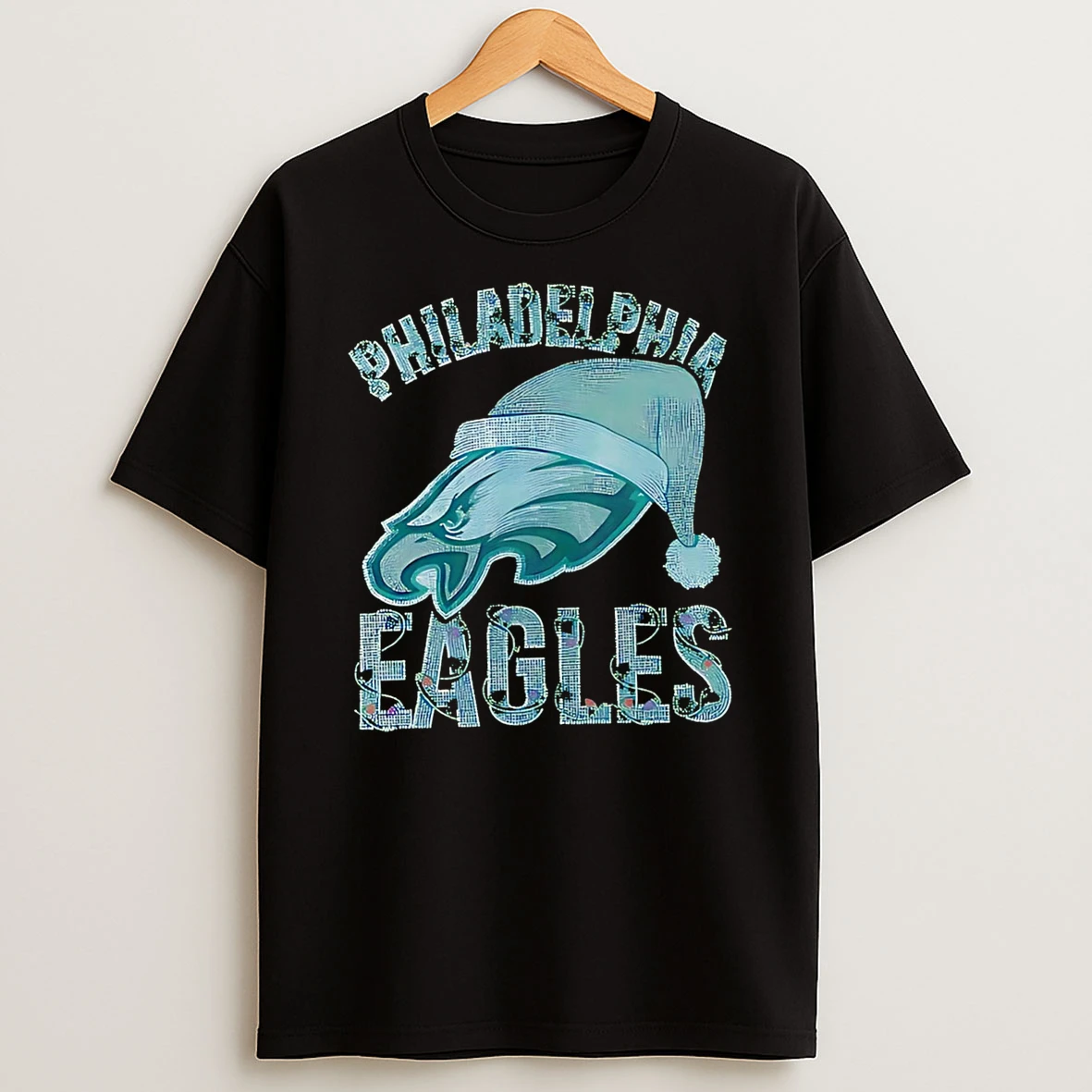 Philadelphia Eagles Holiday Studded With Stones Tshirt Hoodie