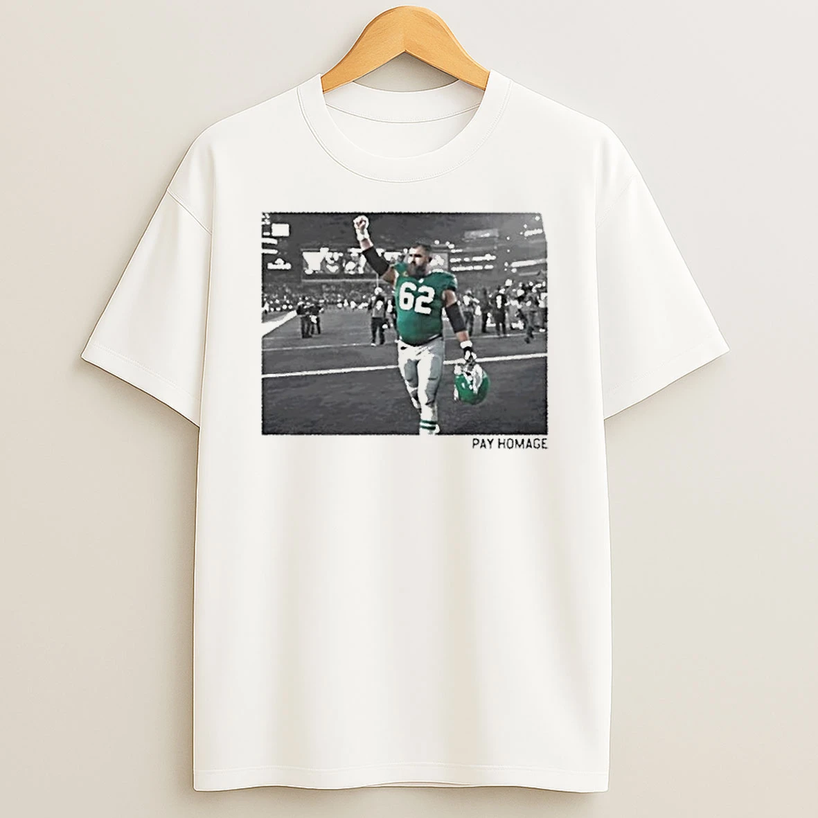 Philadelphia Eagles Jason Kelce Pay Homage Tshirt Hoodie