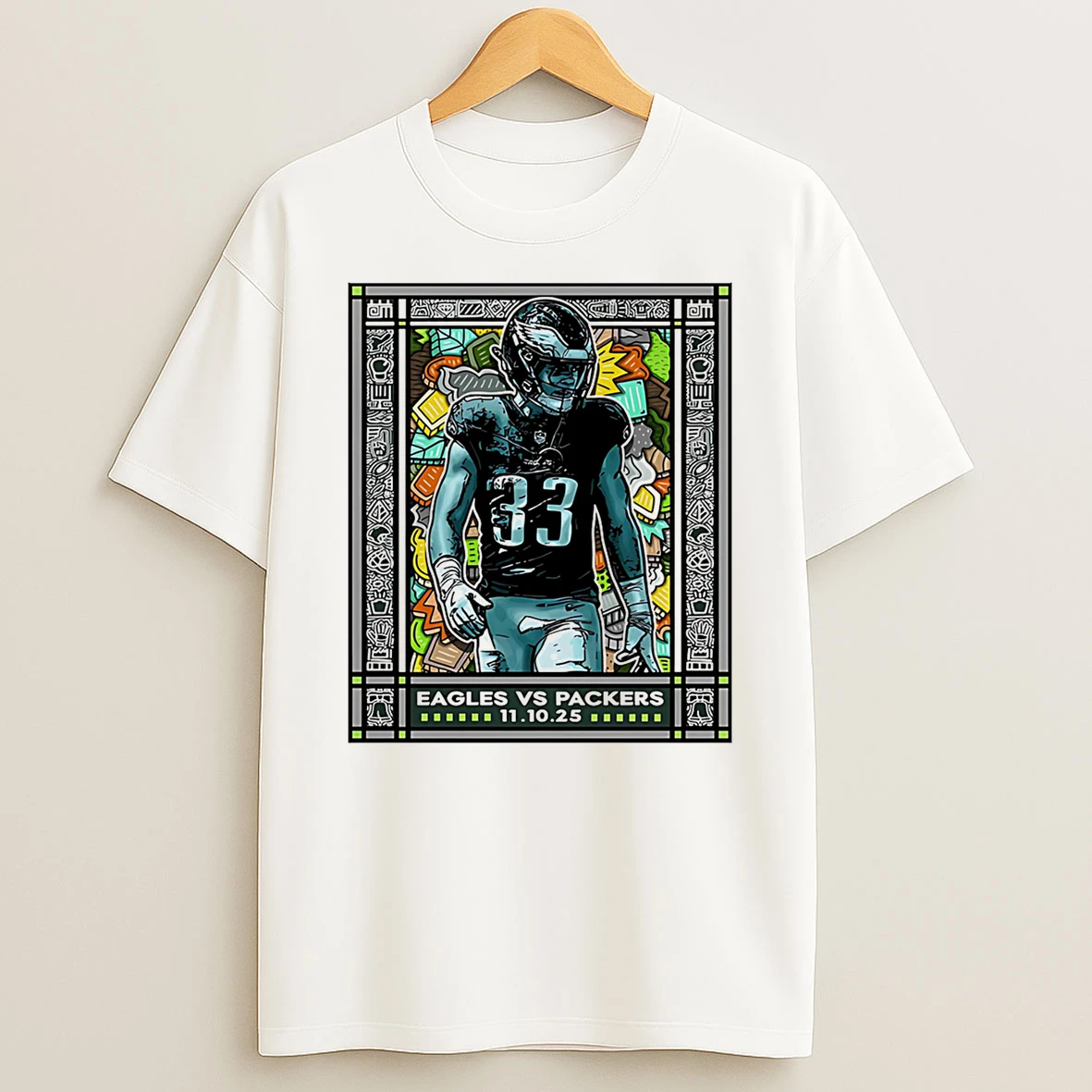 Philadelphia Eagles Vs Green Bay Packers Gameday Nfl On November 10 2025 Tshirt Hoodie