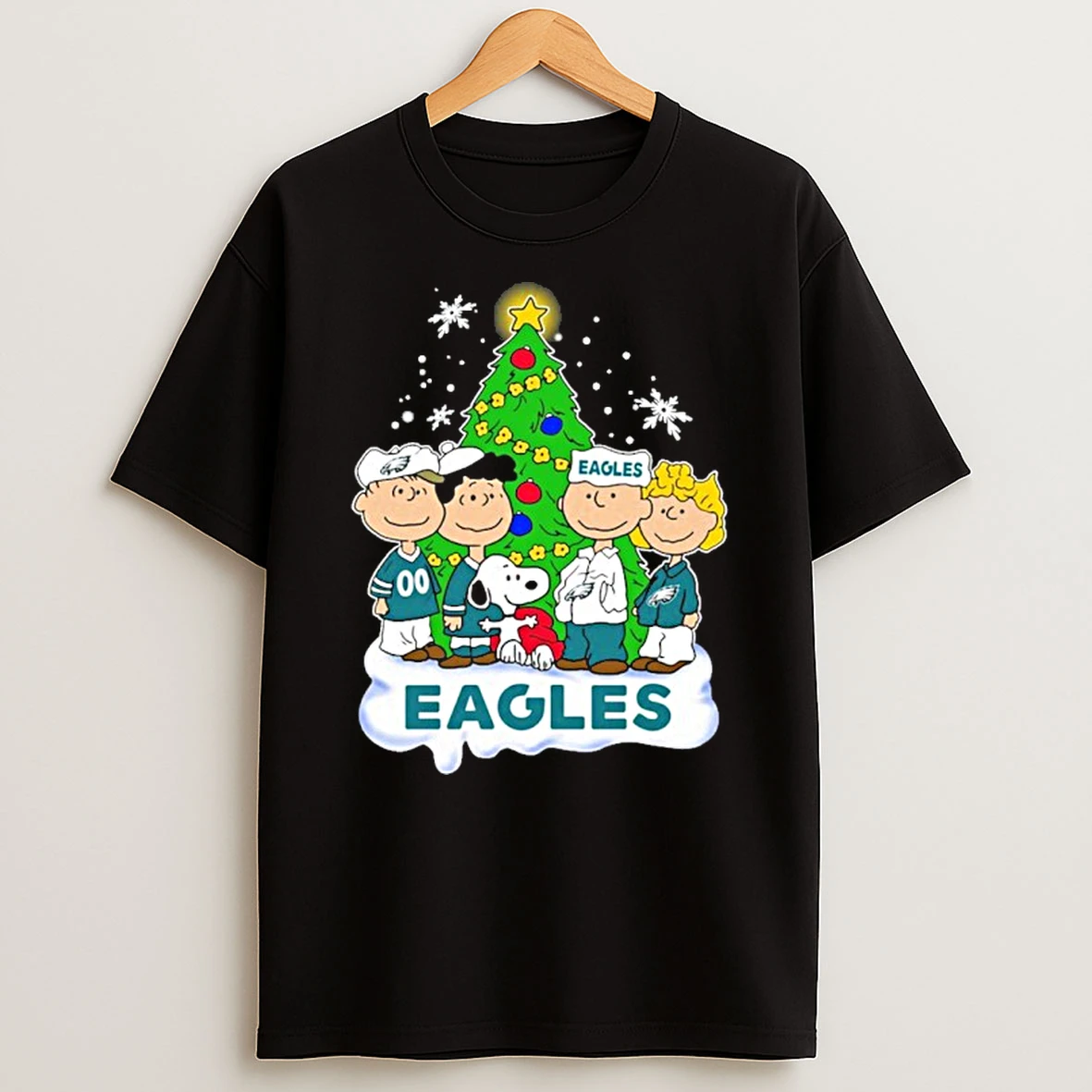 Philadelphia Eagles X The Peanuts Christmas 2025 Tshirt Hoodie