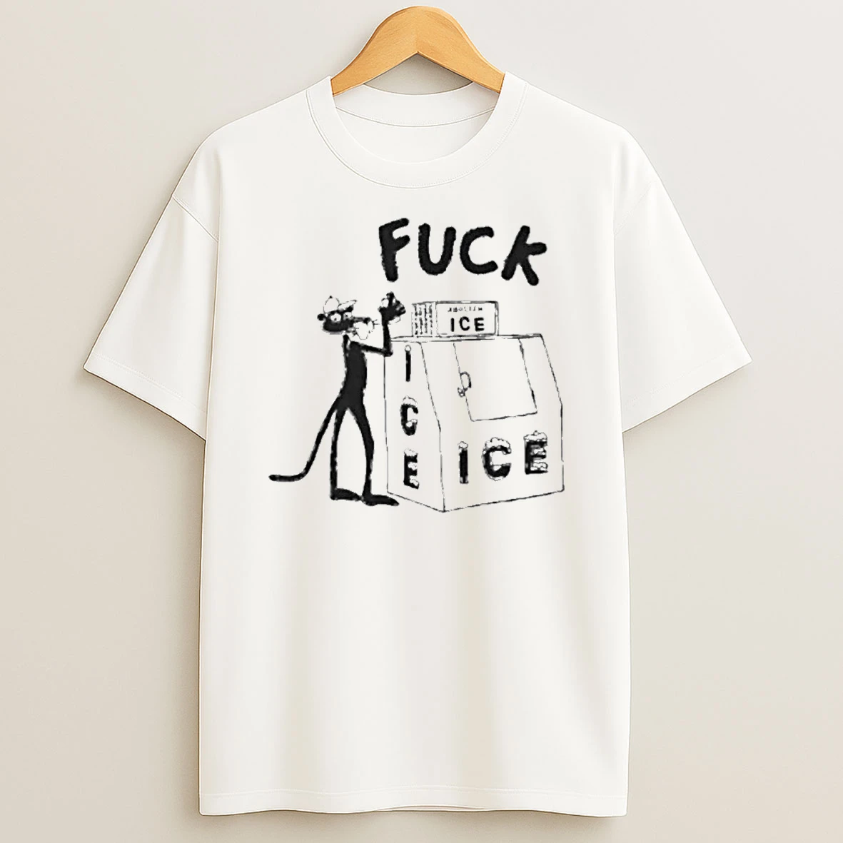 Pink Panther Fuck Ice Abolish Ice Tshirt Hoodie