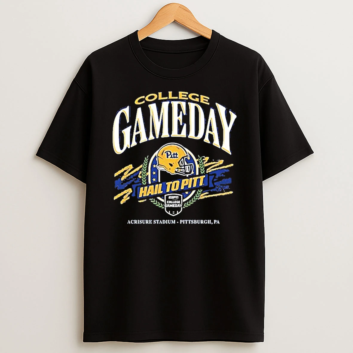Pitt Panthers College Gameday Hail To Pitt Tshirt Hoodie