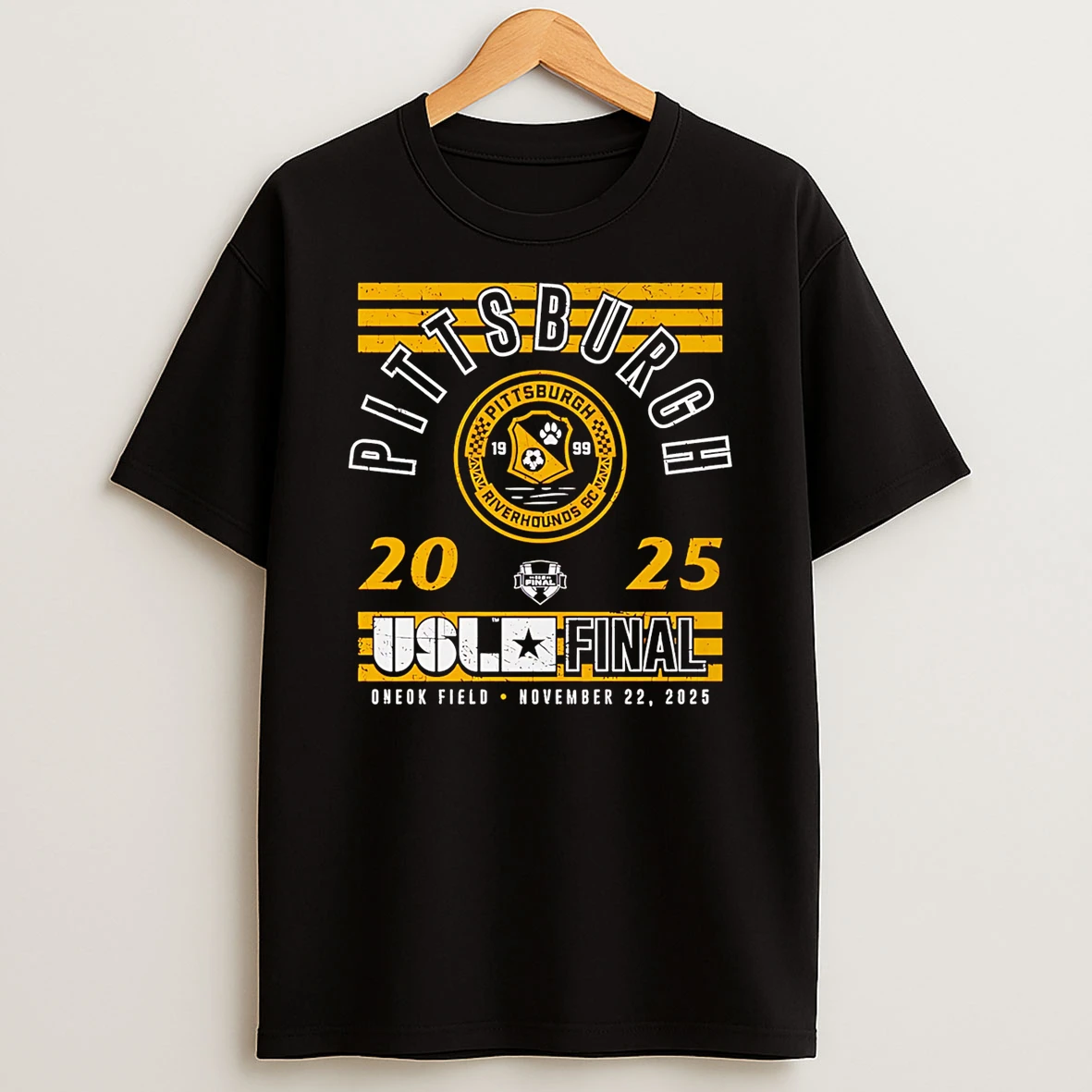 Pittsburgh Riverhounds Sc 2025 Usl Championship Final Tshirt Hoodie
