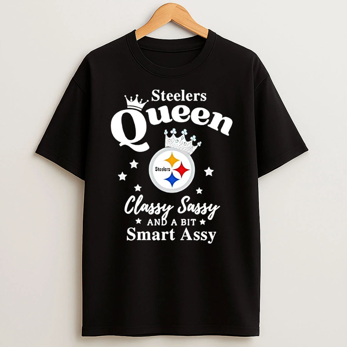 Pittsburgh Steelers Queen Classy Sassy And A Bit Smart Assy Nfl Tshirt Hoodie