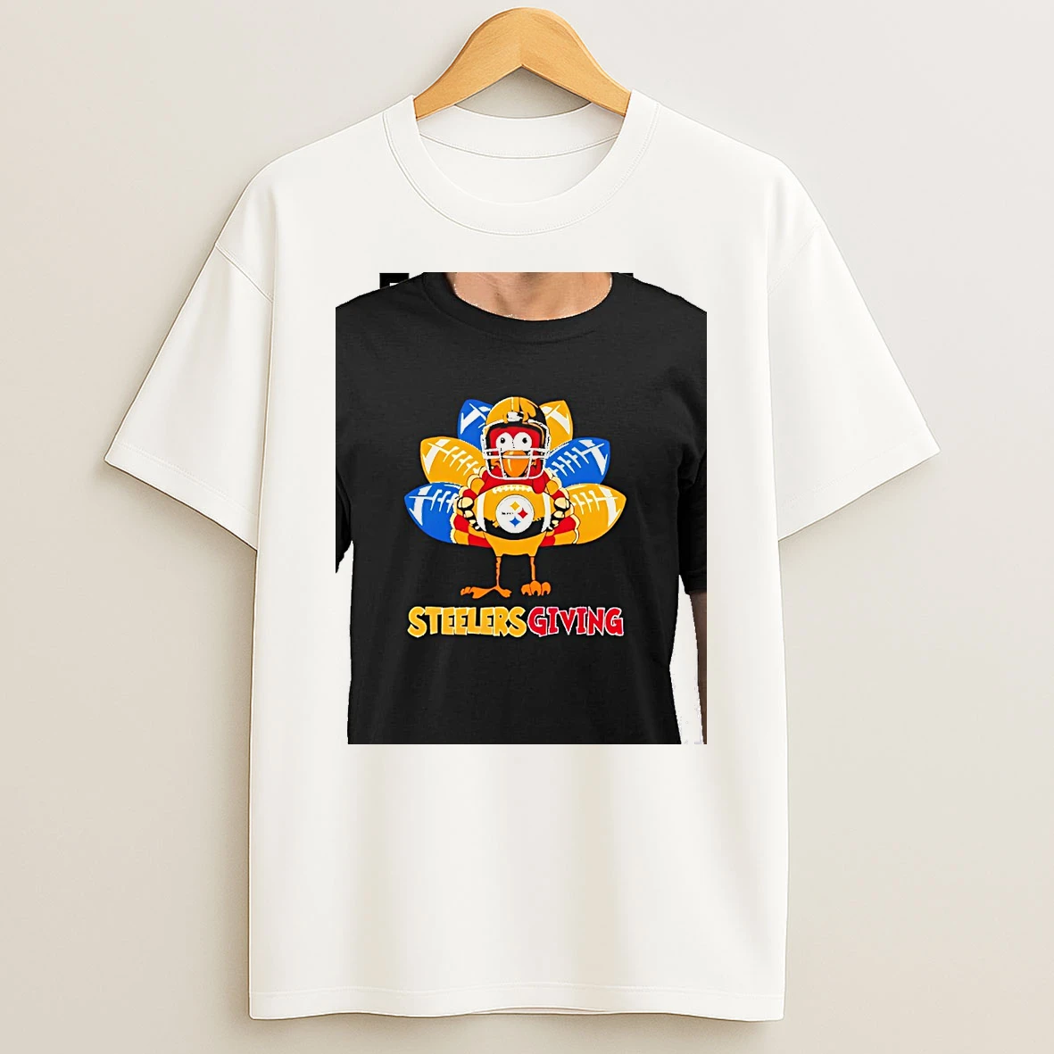 Pittsburgh Steelers Thanksgiving Turkey Tshirt Hoodie