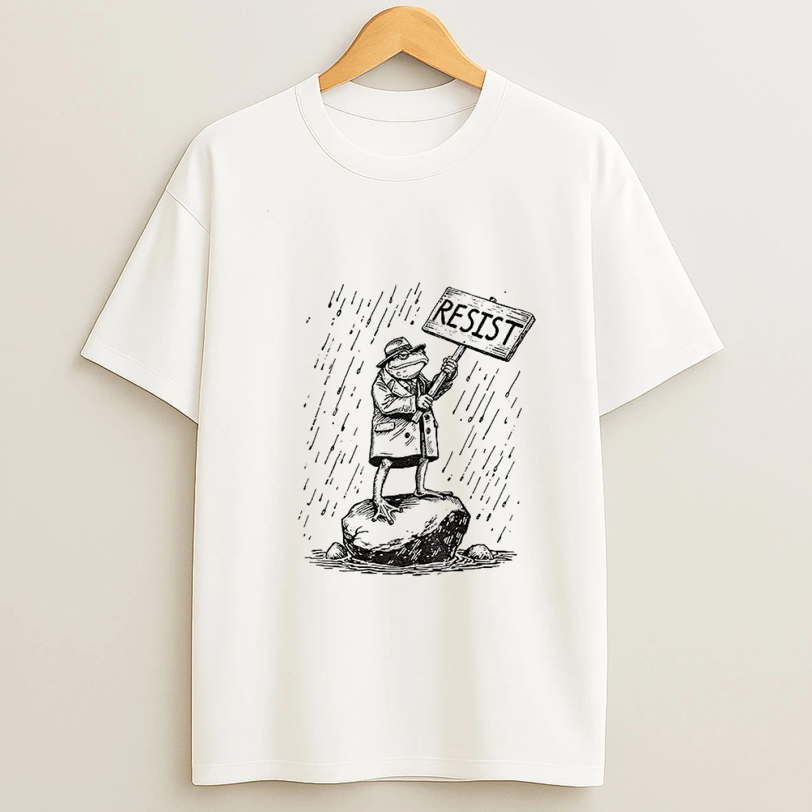 Portland Frog Resist Freedom Anti Maga Anti Trump Tshirt Hoodie