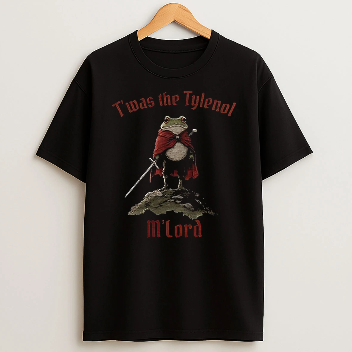 Portland Frog Twas The Tylenol Mlord Meme Tshirt Hoodie