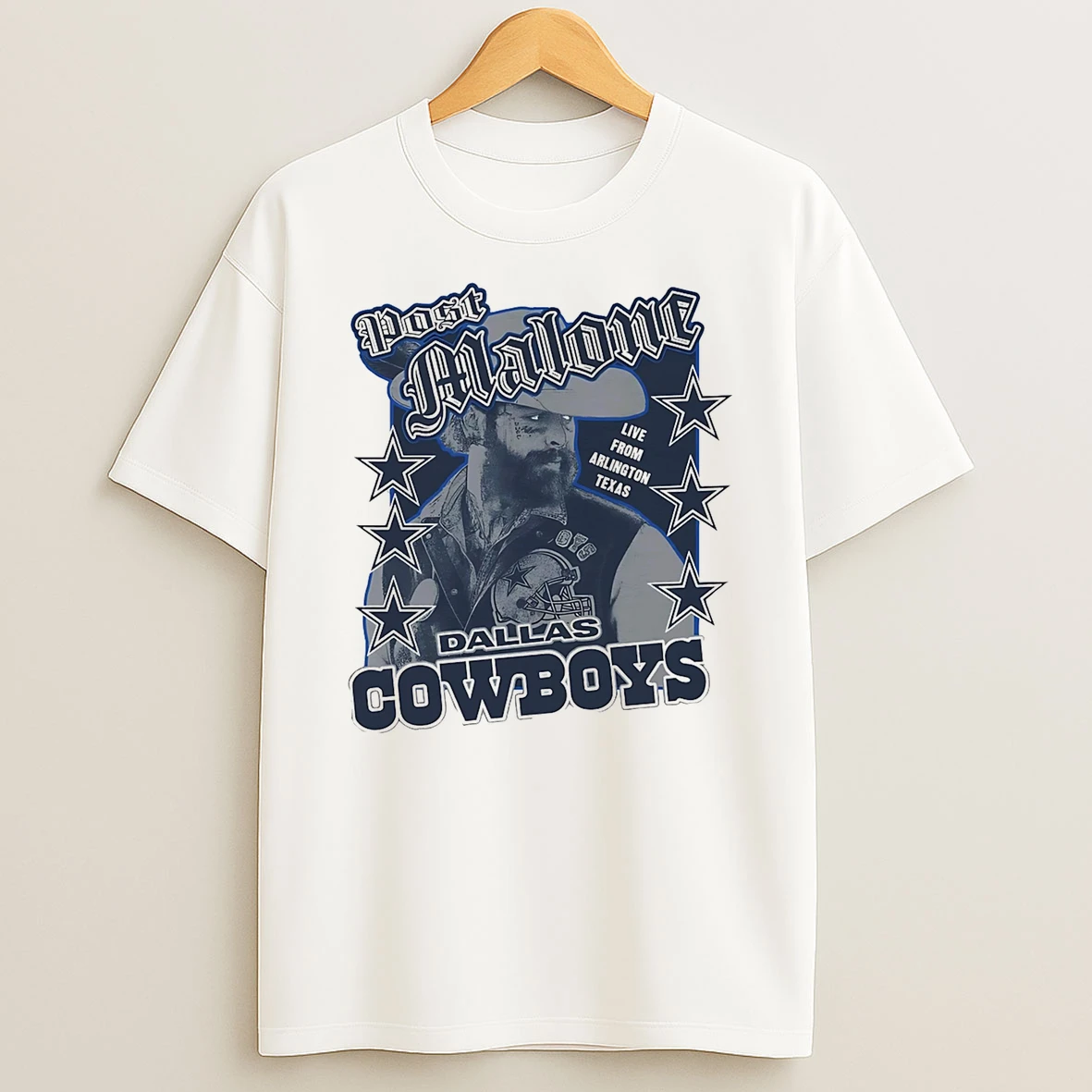 Post Malone Dallas Cowboys Tshirt Hoodie