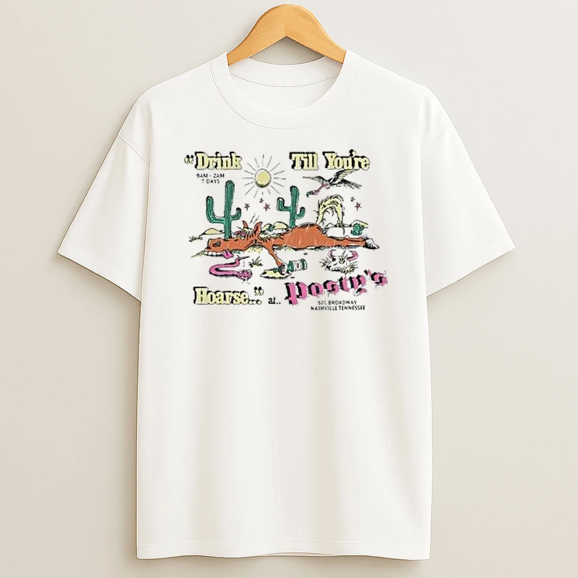 Post Malone Drink Till Youre Hoarse Postys Tshirt Hoodie