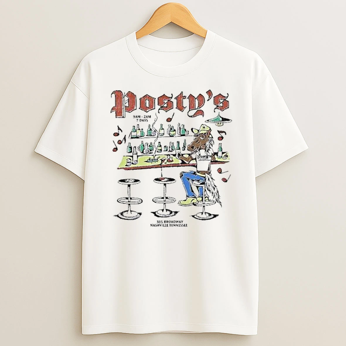 Post Malone Lead A Horse To Postys Tshirt Hoodie