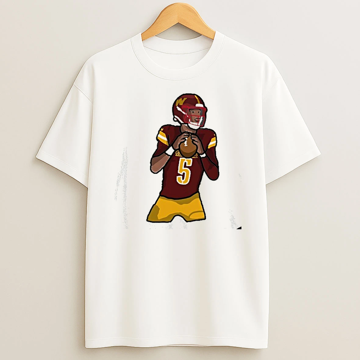 Prayers For Jayden Daniels Washington Commanders Tshirt Hoodie