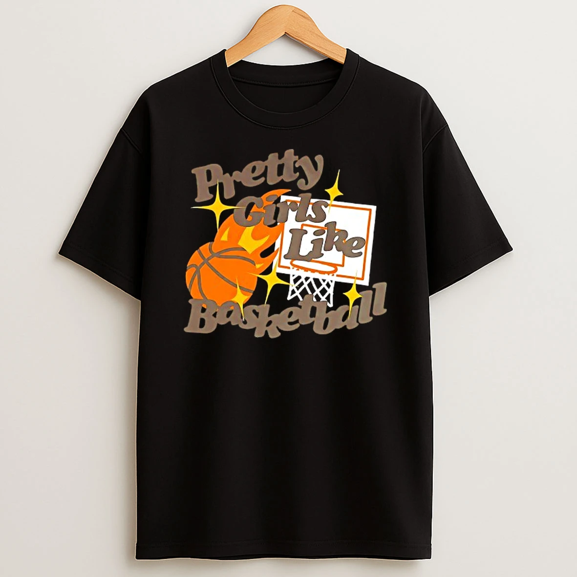 Pretty Girls Like Basketball Tshirt Hoodie