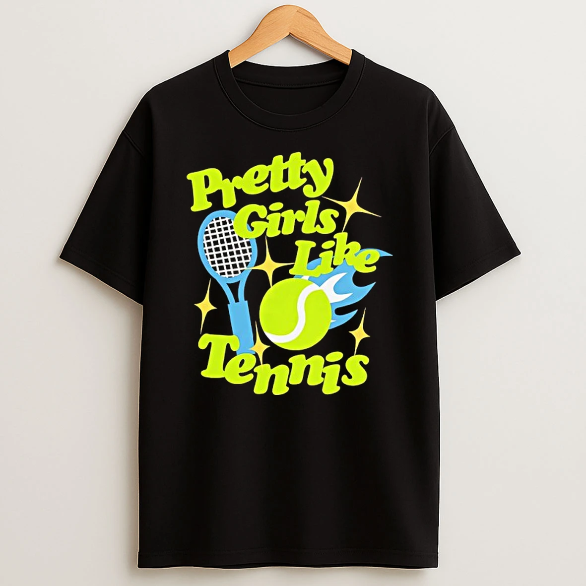 Pretty Girls Like Tennis Tshirt Hoodie