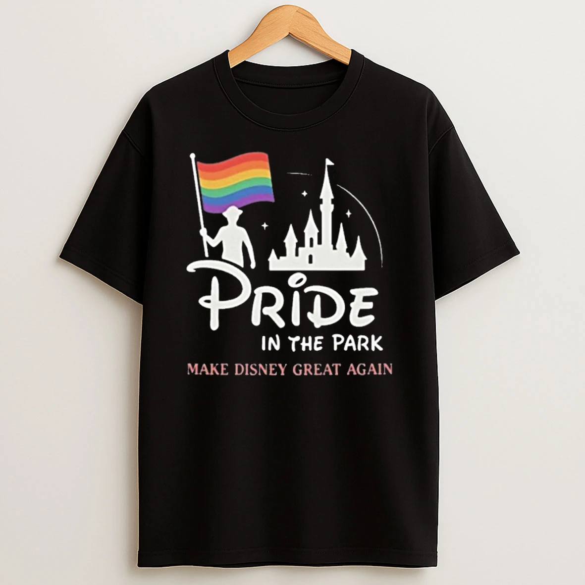 Pride In The Park Make Disney Affordable Again Flag Tshirt Hoodie
