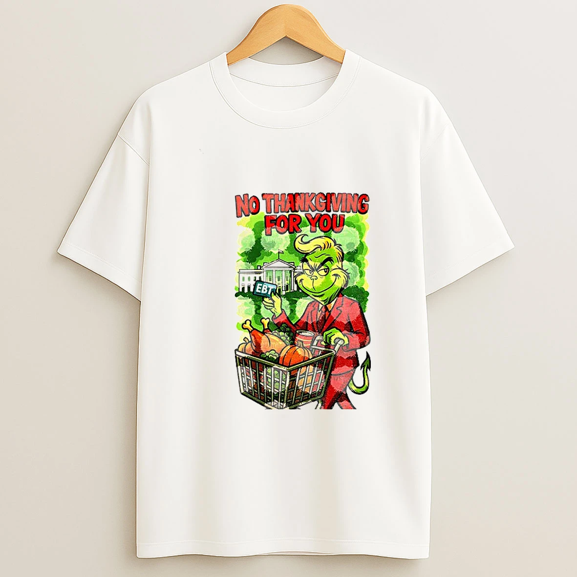 Prodigy Grinch X Trump No Thanksgiving For You Merry Christmas Tshirt Hoodie