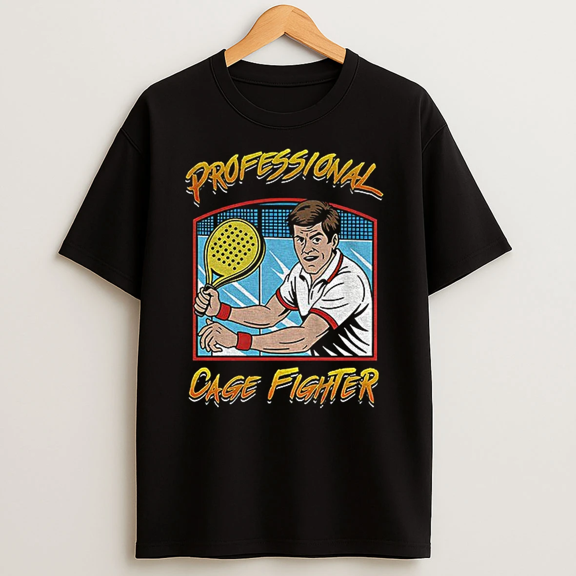 Professional Cage Fighter Padel Tshirt Hoodie